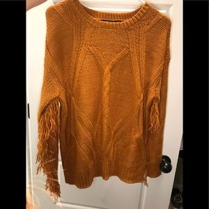Fringe sweater